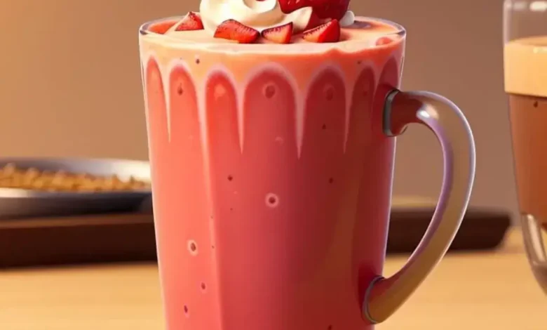 Strawberry Coffee Smoothie