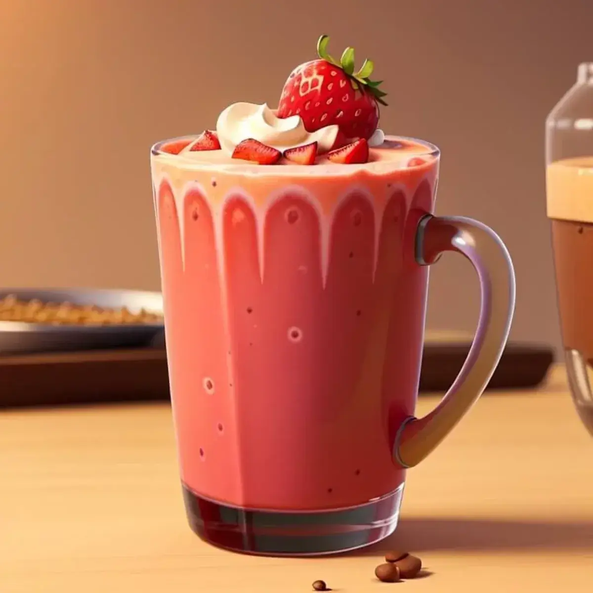 Strawberry Coffee Smoothie