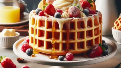 Delicious Vanilla Waffle Cake Recipes for Desserts Lovers