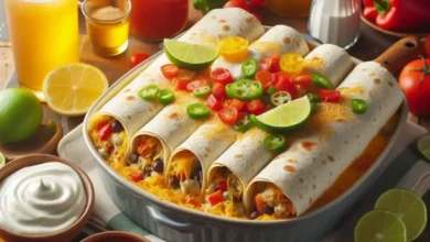 Frozen Burrito Casserole