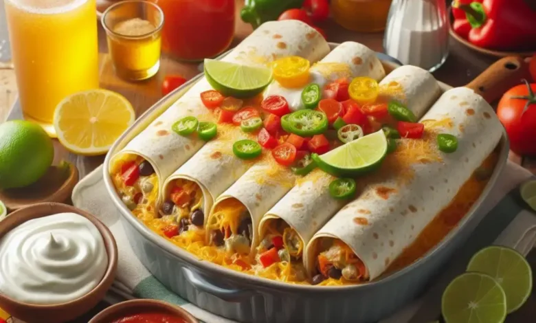 Frozen Burrito Casserole