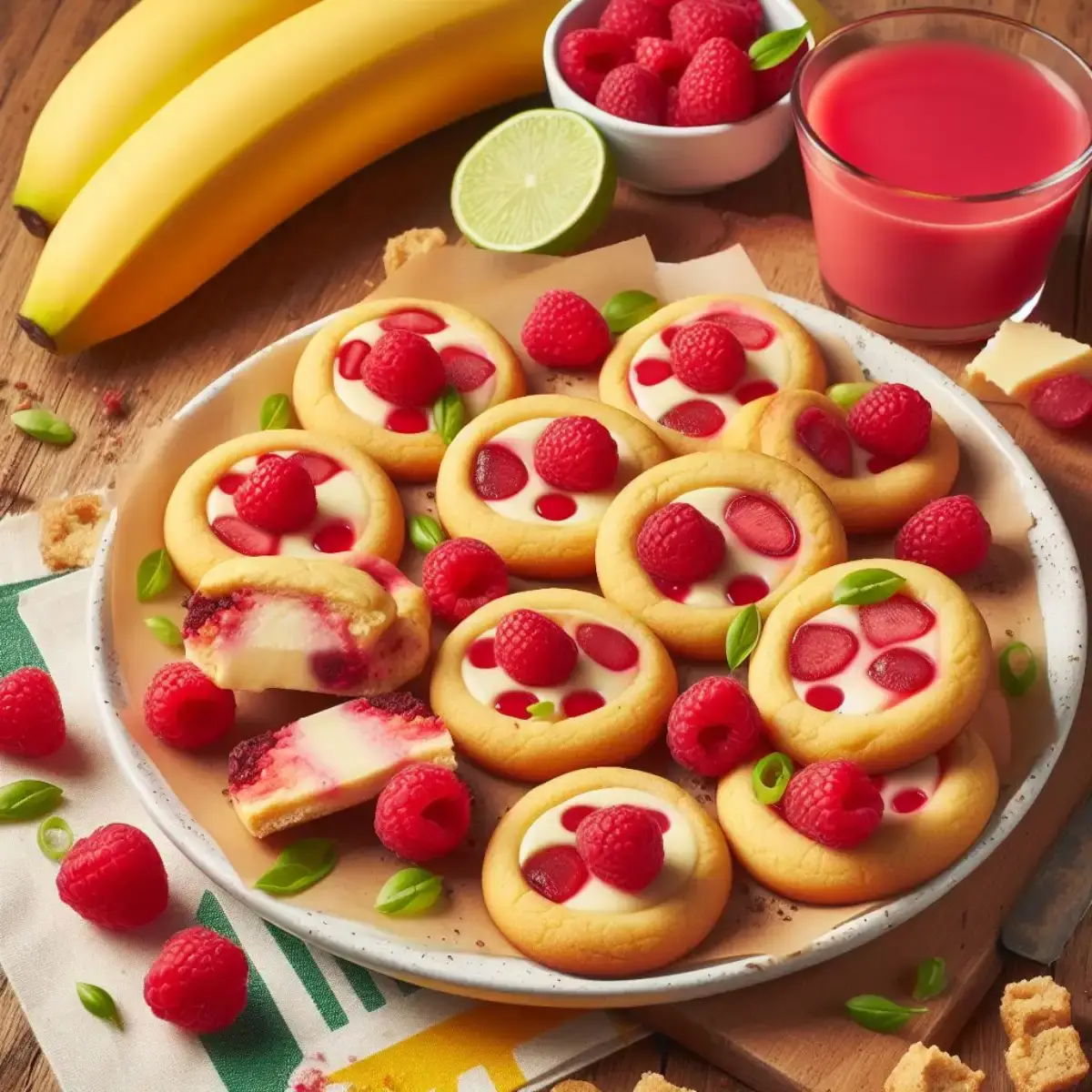 The Best Subway Raspberry Cheesecake Cookies