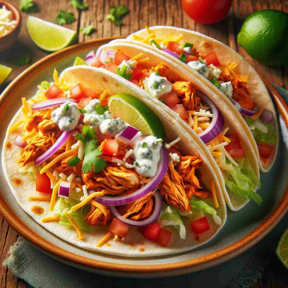 Buffalo Chicken Tacos