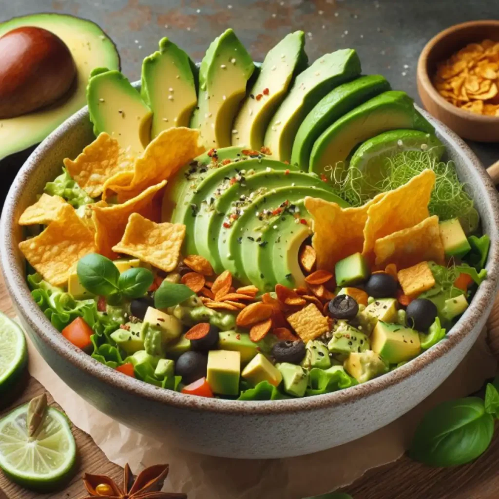 Enhancing the Flavors with Avocado and Crunchy Additions