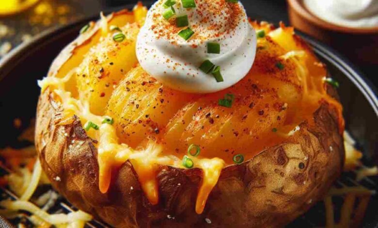 Air Fryer Baked Potatoes