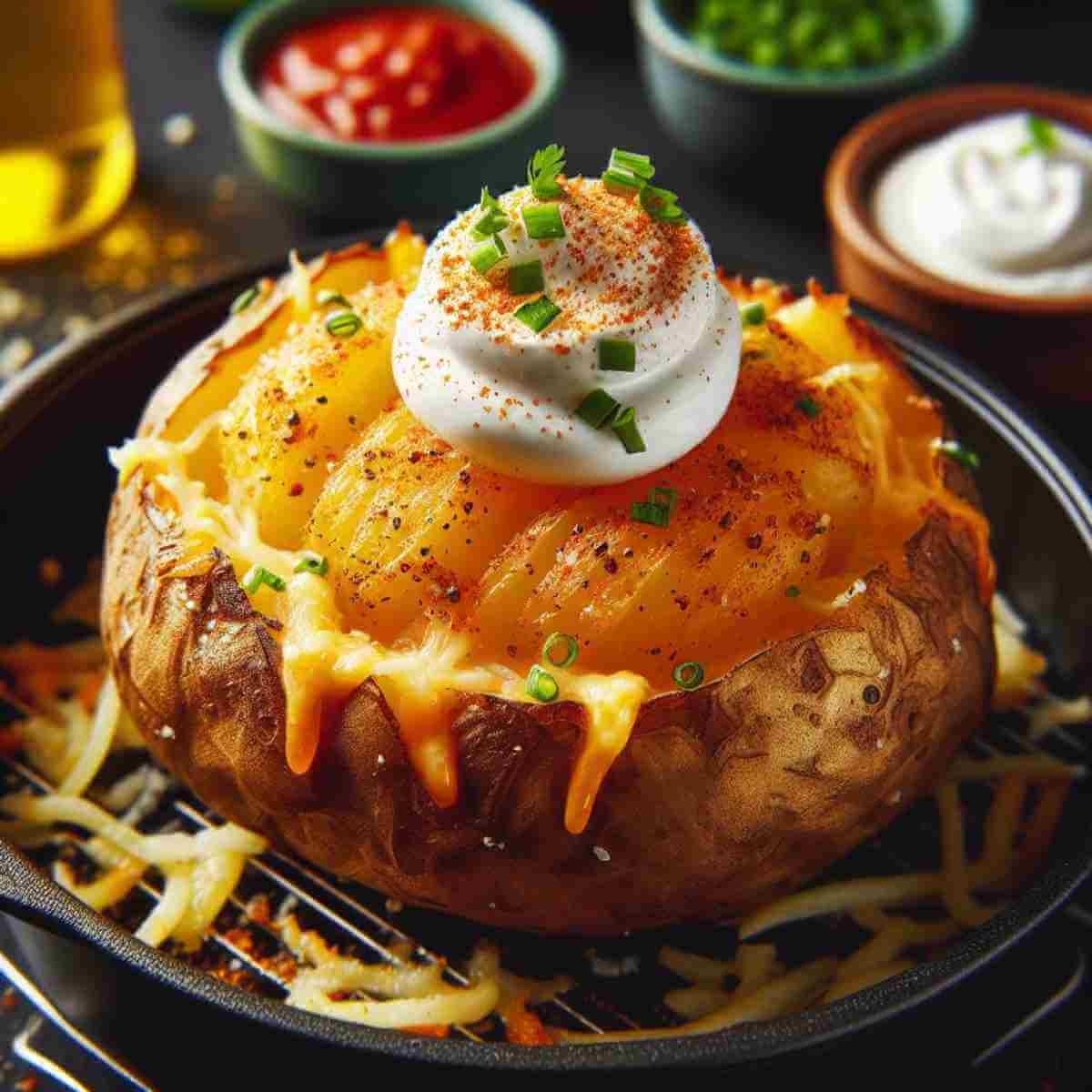 Air Fryer Baked Potatoes