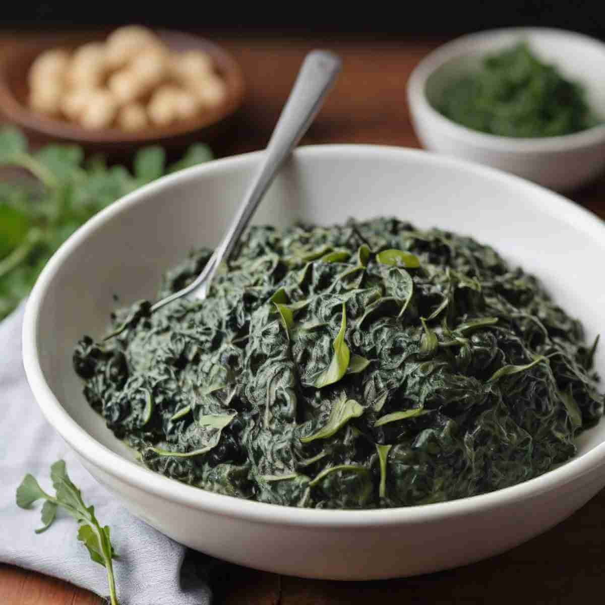 Vegan Creamed Spinach Recipe