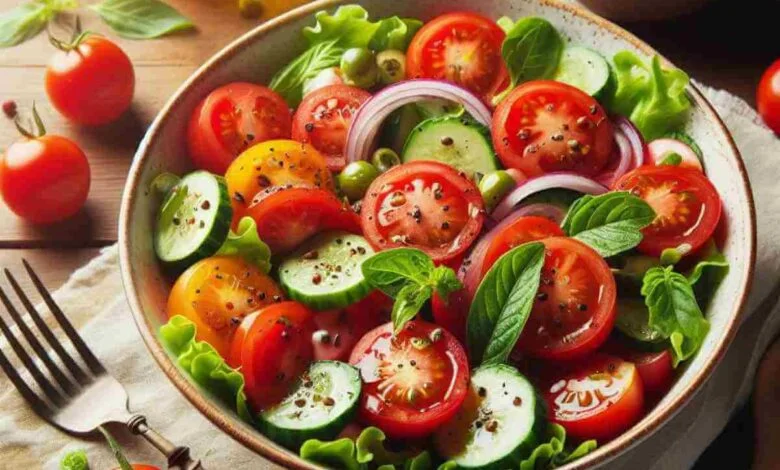 Simple Summer Tomato Salad