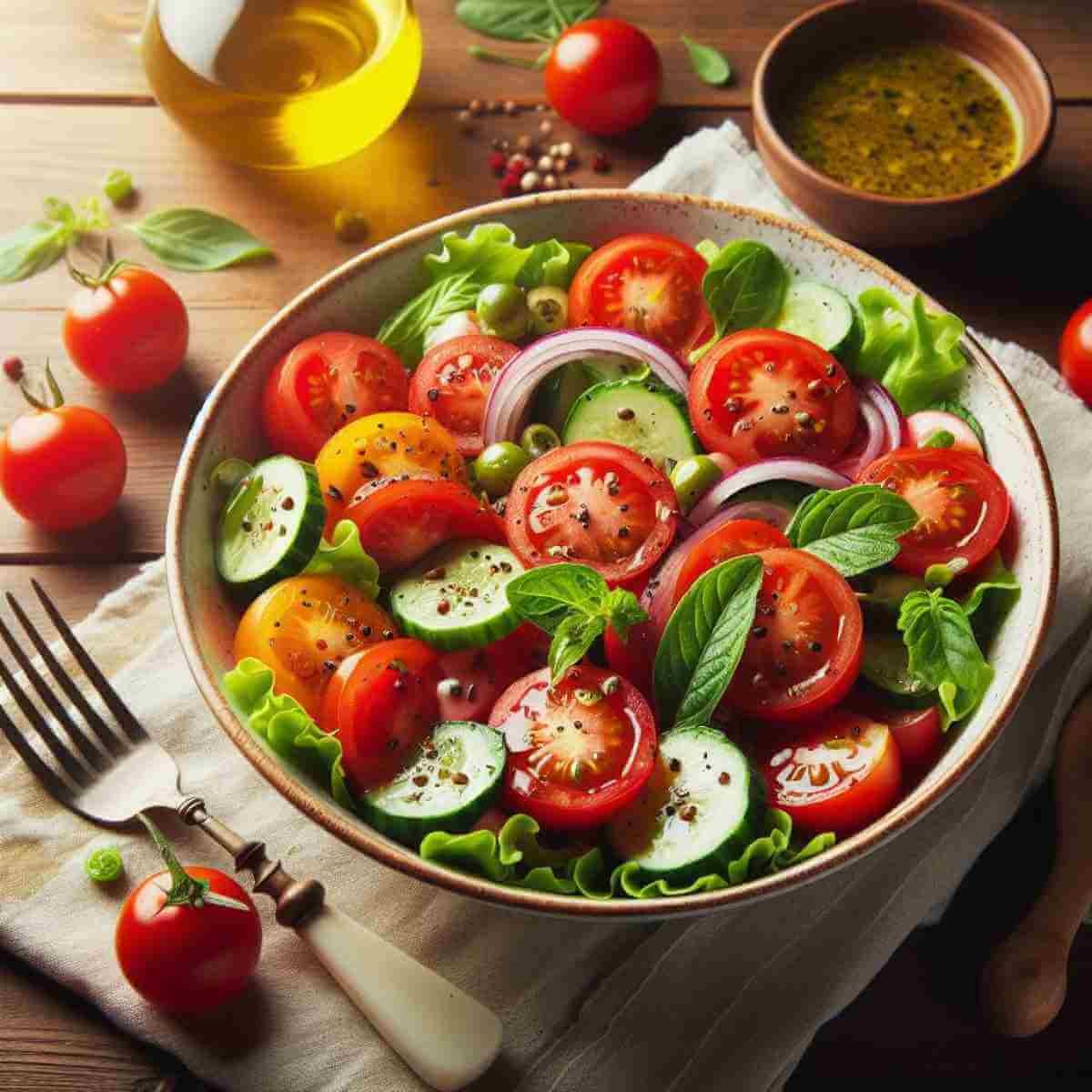 Simple Summer Tomato Salad