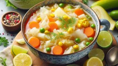 Sweet and Sour Cabbage Soup Recipe