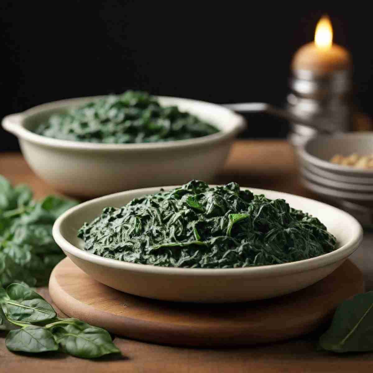 Vegan Creamed Spinach Recipe