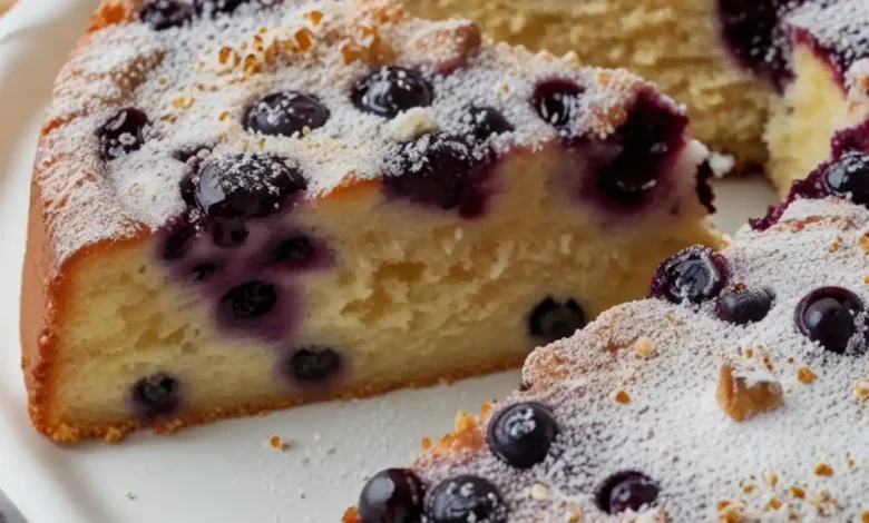 Simple Blueberry Cake