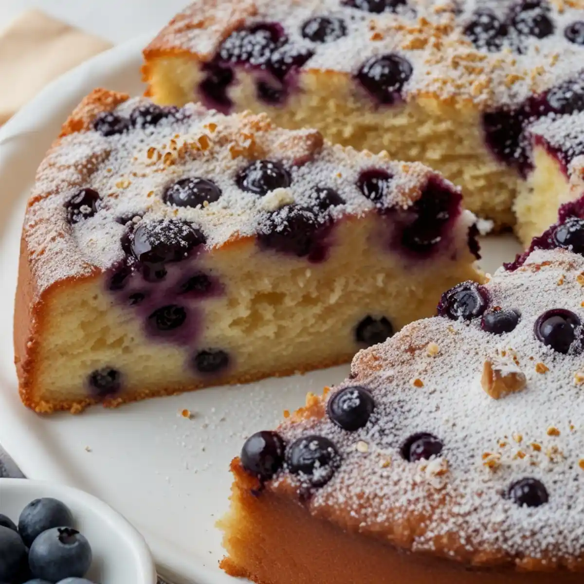 Simple Blueberry Cake