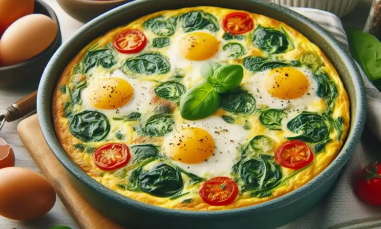 Spinach Frittata Recipe